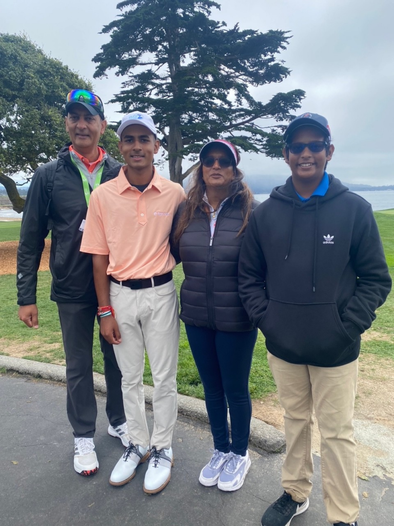 First Tee Juniors and Family at PURE Championship at Pebble Beach